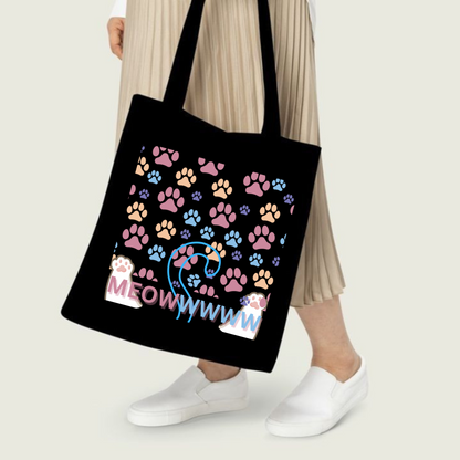Meowwwww Print Tote Bag